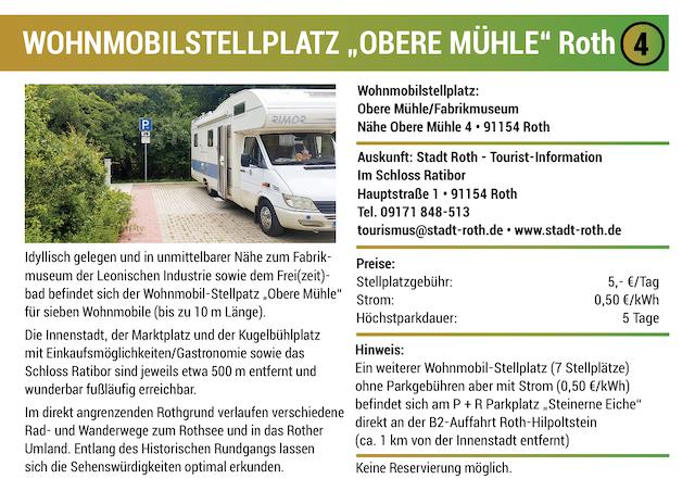Wohnmobilstellplatz _Obere Muehle_ Roth